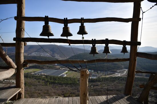 Russia Tourism Crimea Cave Monastery