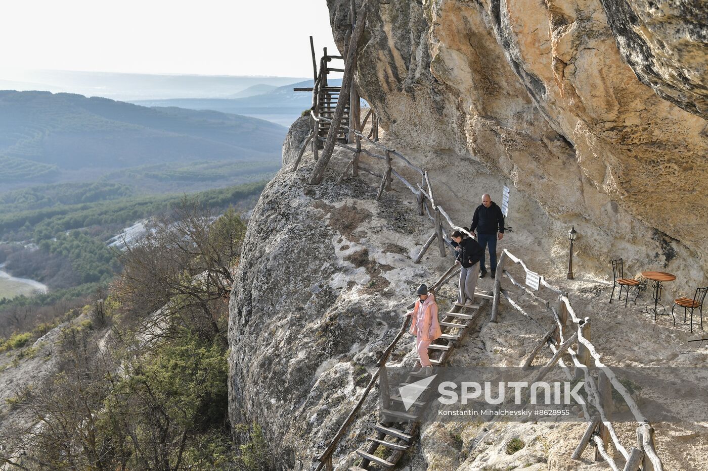 Russia Tourism Crimea Cave Monastery