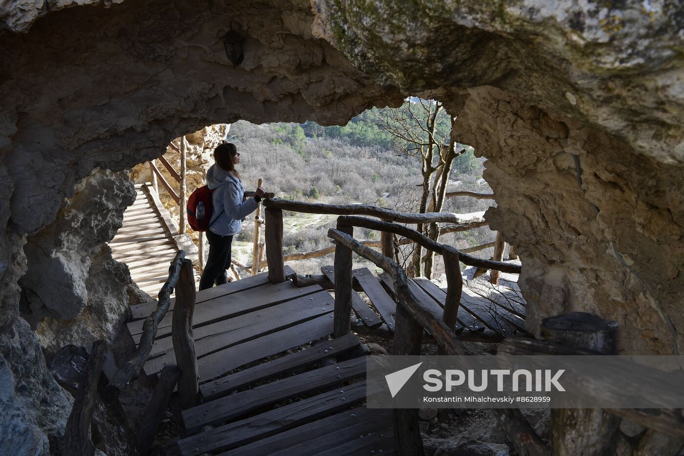 Russia Tourism Crimea Cave Monastery