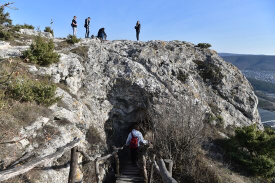 Russia Tourism Crimea Cave Monastery