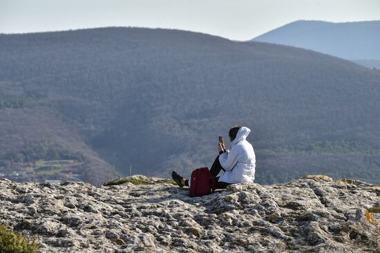 Russia Tourism Crimea Cave Monastery