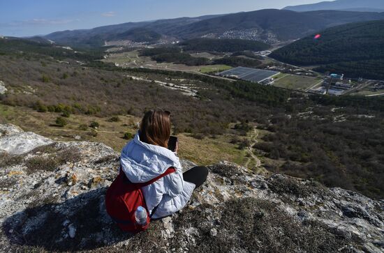 Russia Tourism Crimea Cave Monastery