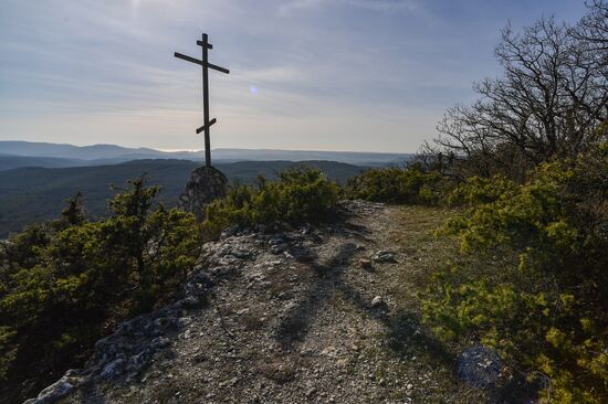 Russia Tourism Crimea Cave Monastery
