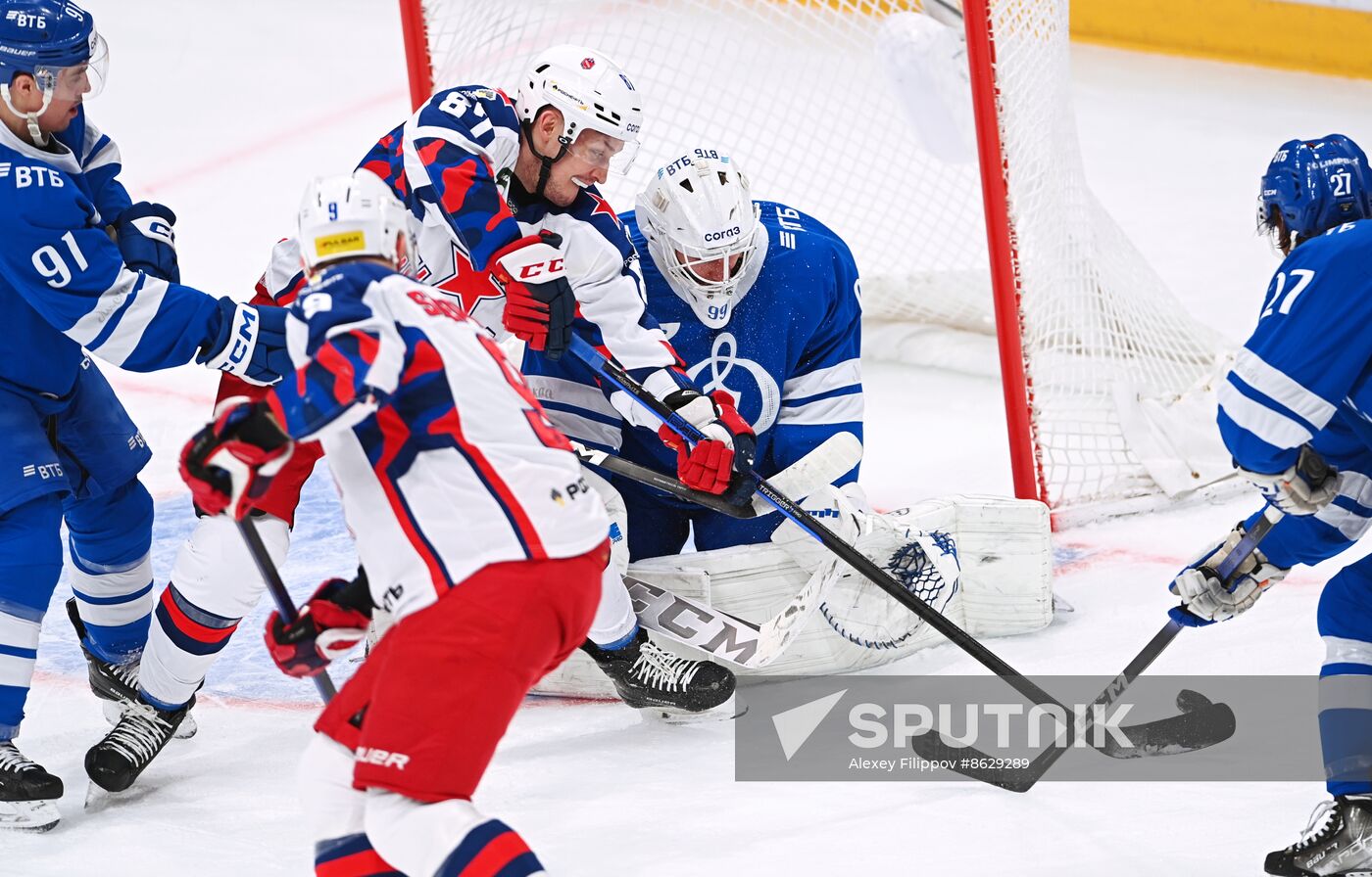 Russia Ice Hockey Kontinental League Dynamo - CSKA