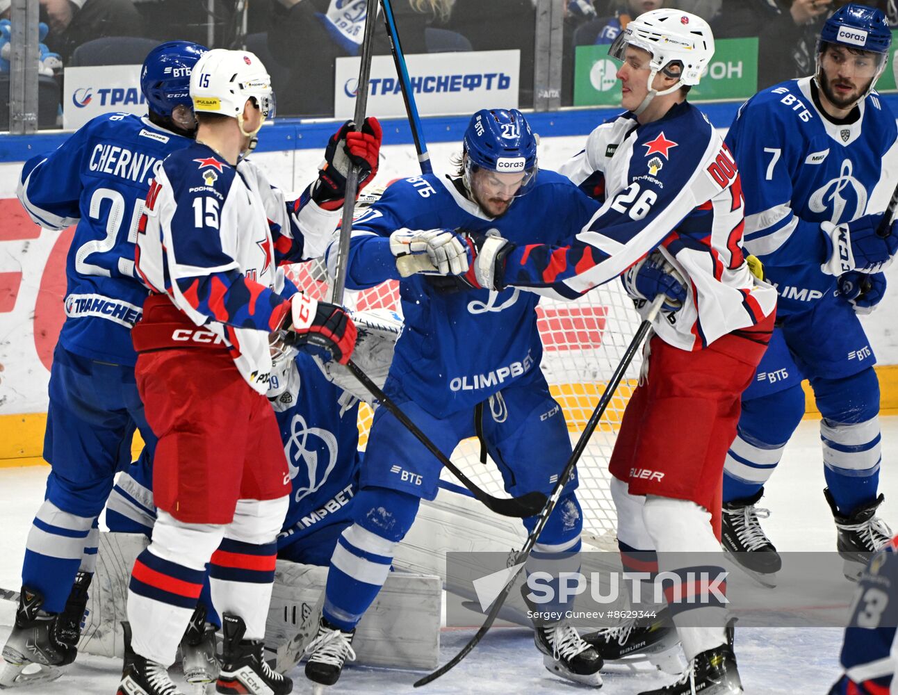 Russia Ice Hockey Kontinental League Dynamo - CSKA