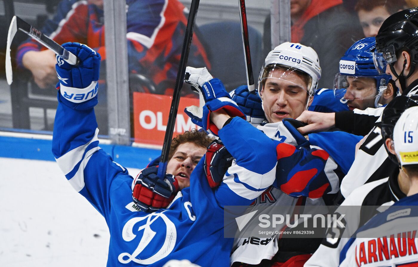 Russia Ice Hockey Kontinental League Dynamo - CSKA