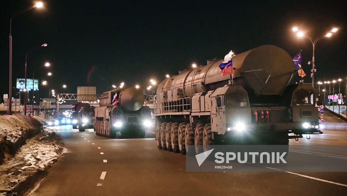 Russia WWII Victory Parade Preparations