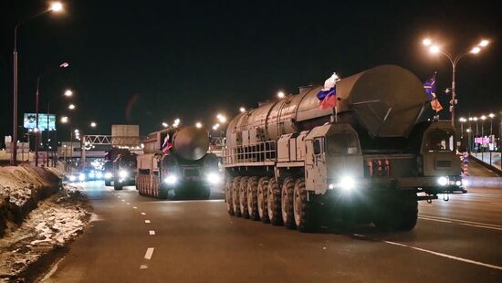 Russia WWII Victory Parade Preparations
