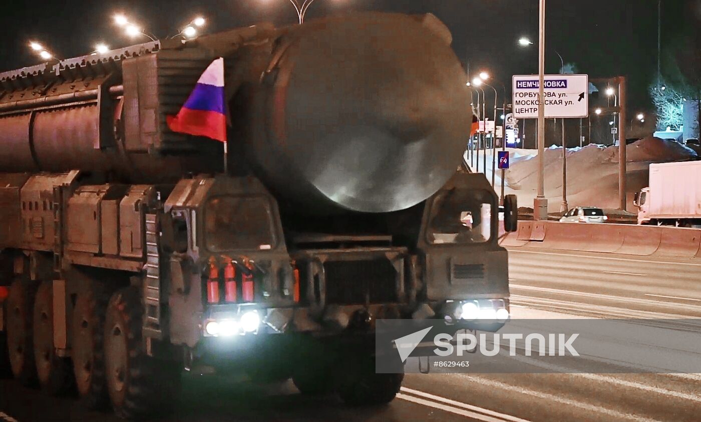 Russia WWII Victory Parade Preparations