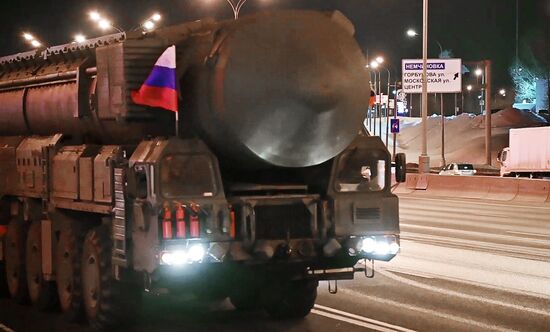 Russia WWII Victory Parade Preparations