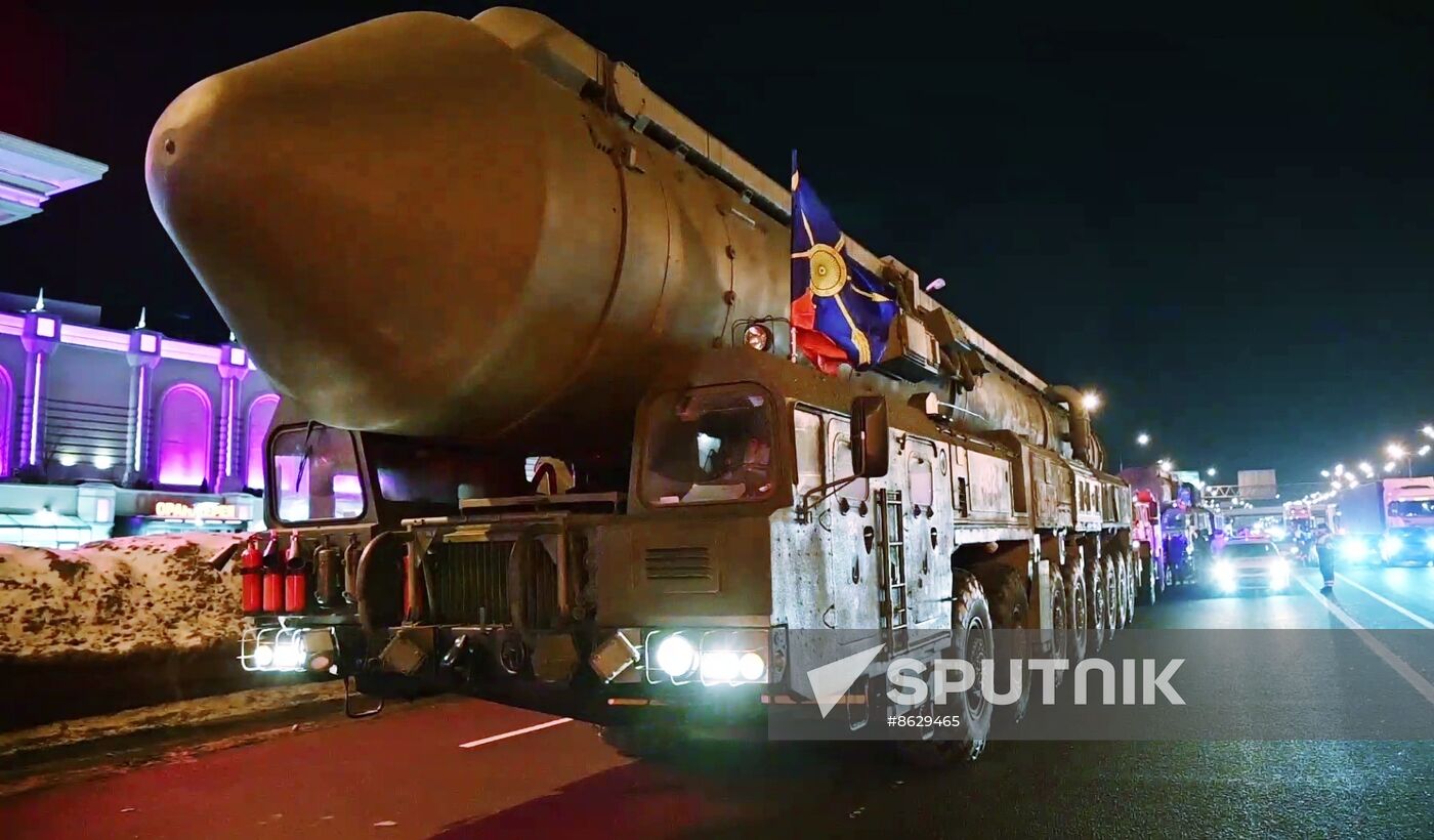 Russia WWII Victory Parade Preparations