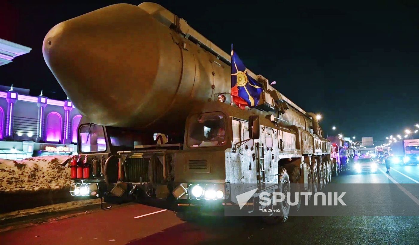 Russia WWII Victory Parade Preparations