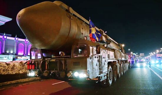 Russia WWII Victory Parade Preparations