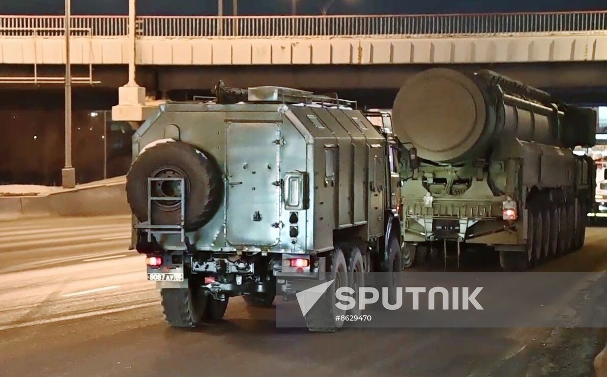 Russia WWII Victory Parade Preparations