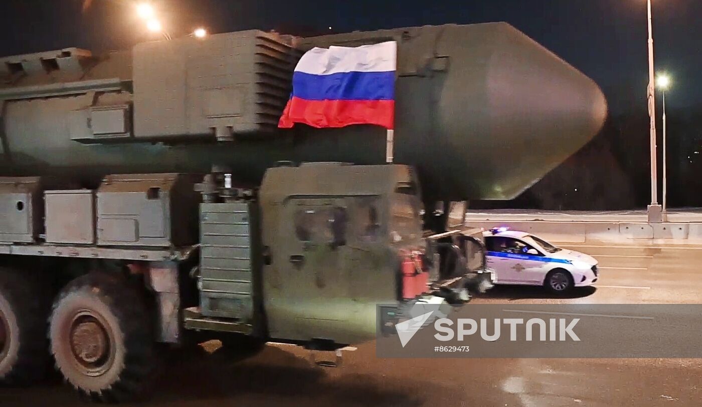 Russia WWII Victory Parade Preparations