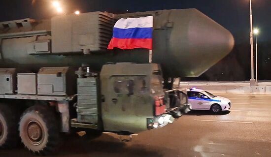 Russia WWII Victory Parade Preparations