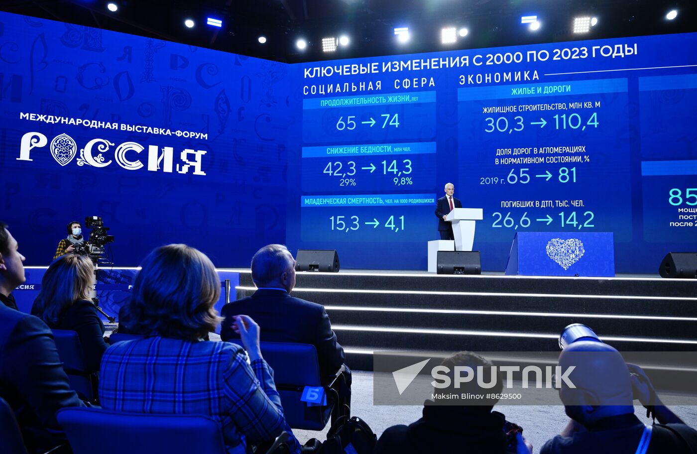 RUSSIA EXPO. Plenary session, Entrepreneurship in Russia: Sector's Achievements