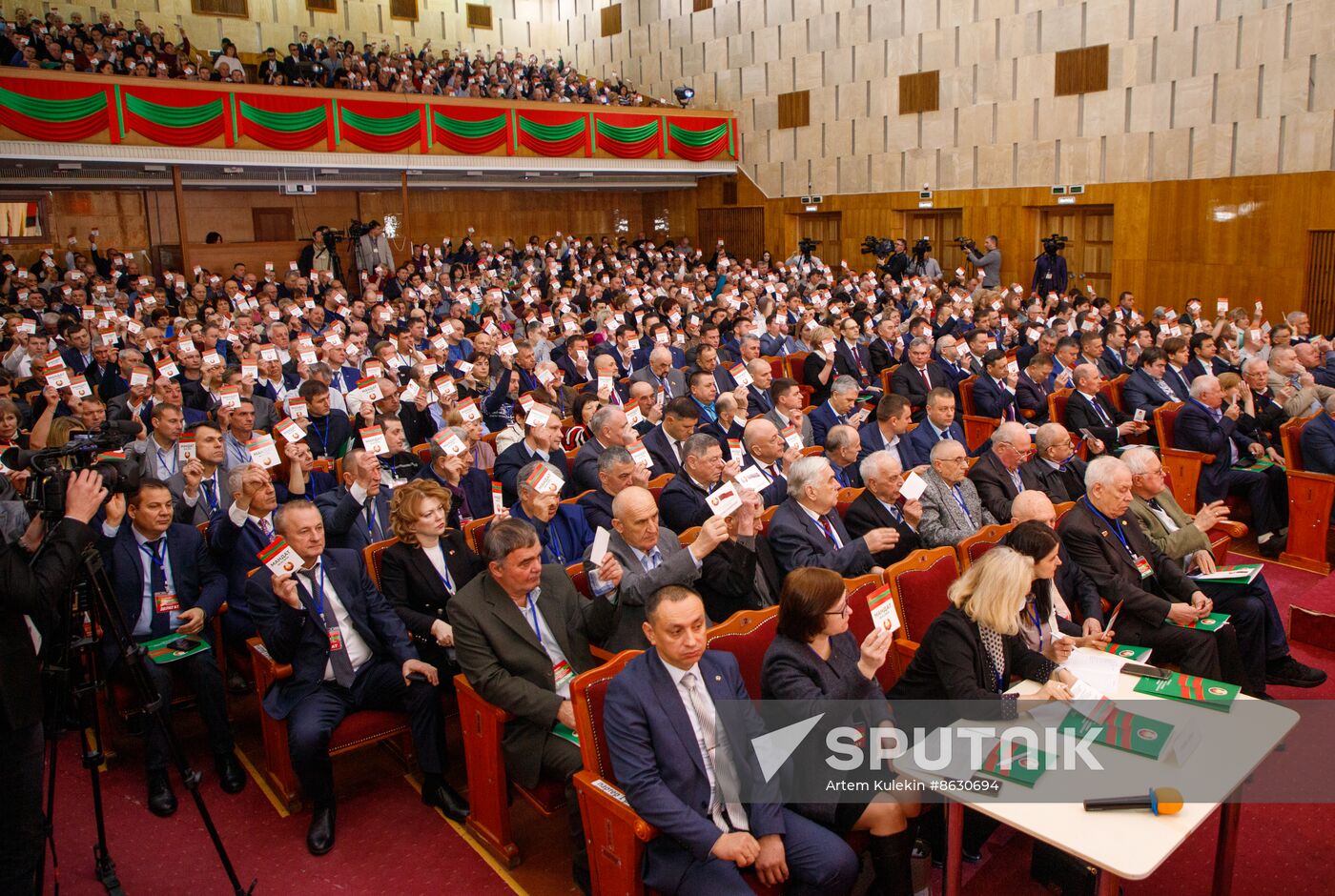 Moldova Transnistria Lawmakers Congress