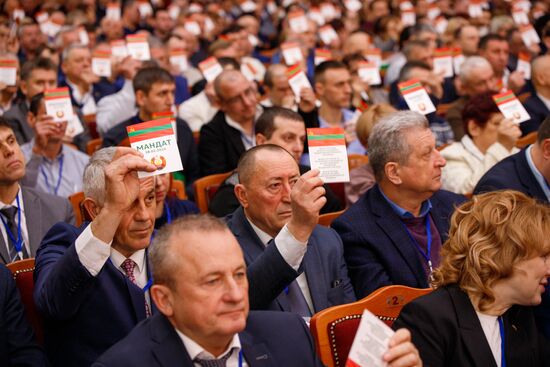 Moldova Transnistria Lawmakers Congress