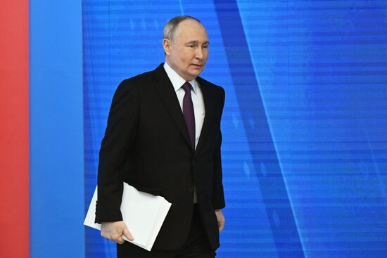 Russia Putin Federal Assembly Address