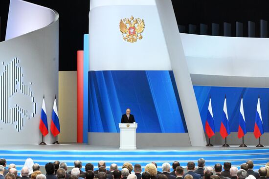 Russia Putin Federal Assembly Address