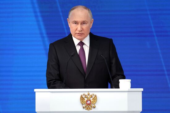 Russia Putin Federal Assembly Address