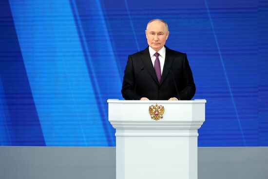 Russia Putin Federal Assembly Address