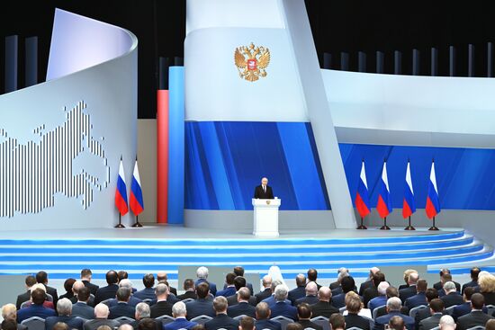 Russia Putin Federal Assembly Address