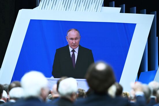 Russia Putin Federal Assembly Address