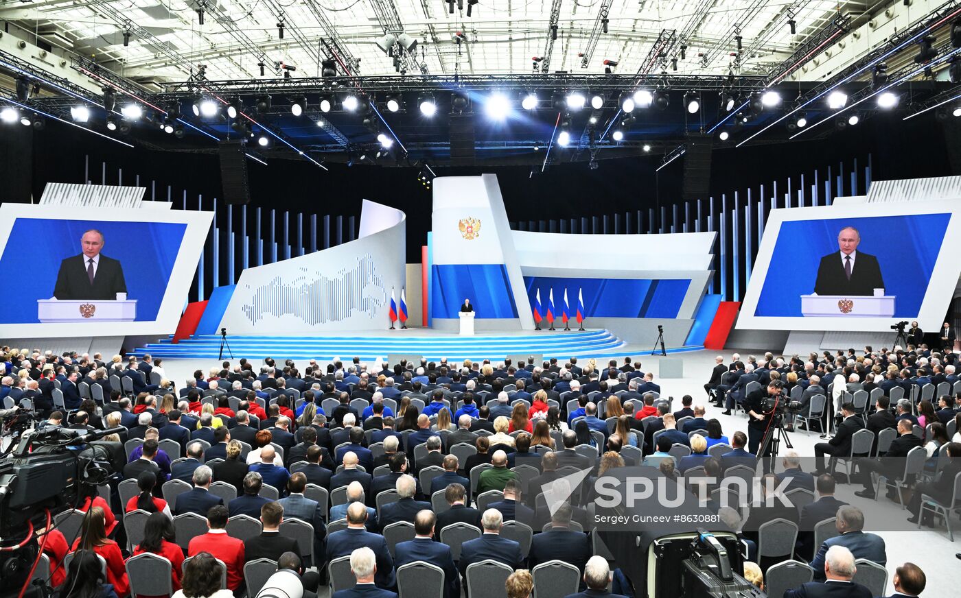 Russia Putin Federal Assembly Address