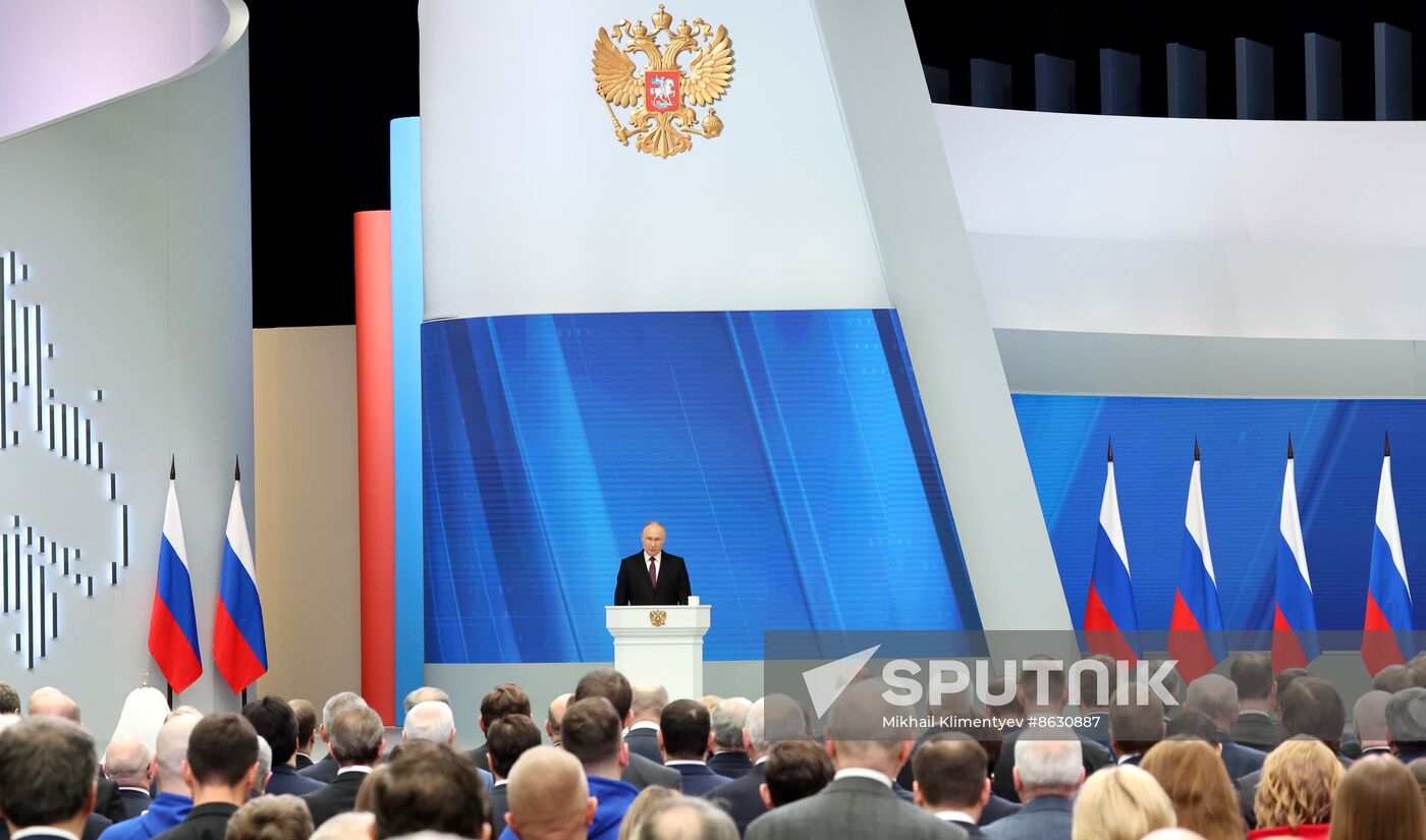 Russia Putin Federal Assembly Address