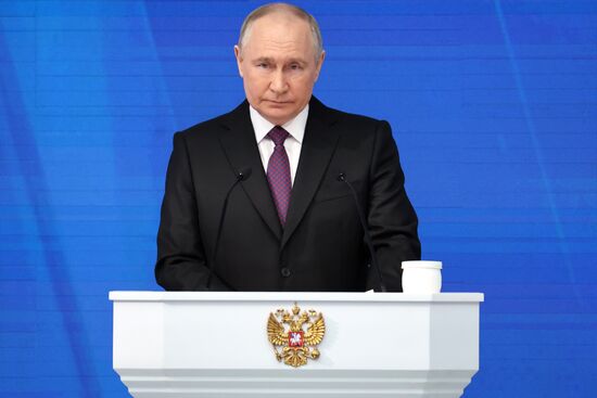 Russia Putin Federal Assembly Address