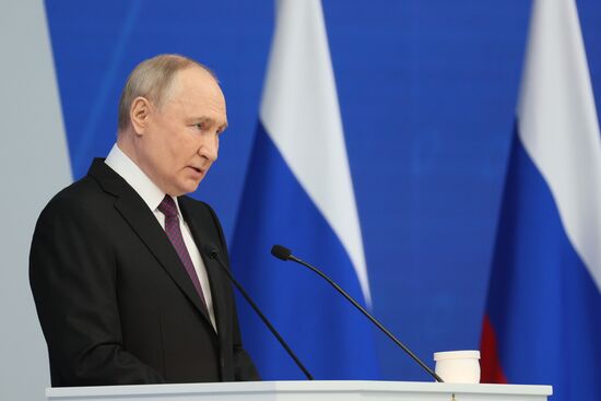 Russia Putin Federal Assembly Address