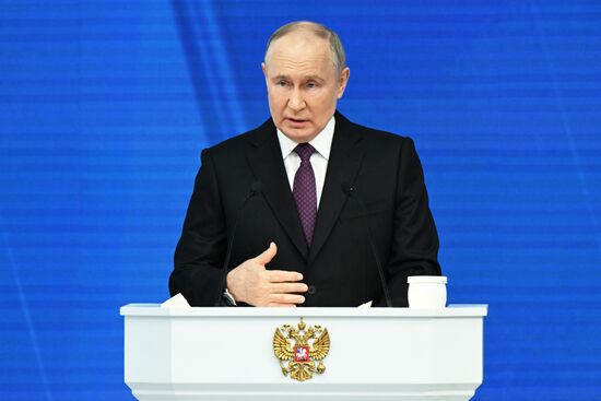 Russia Putin Federal Assembly Address