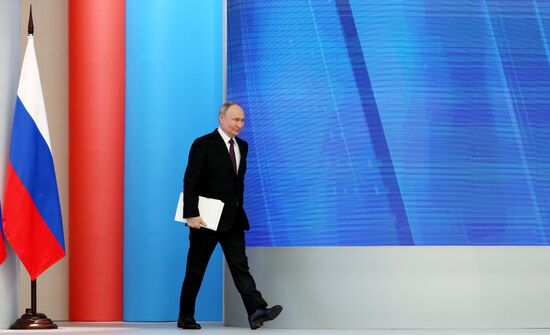 Russia Putin Federal Assembly Address