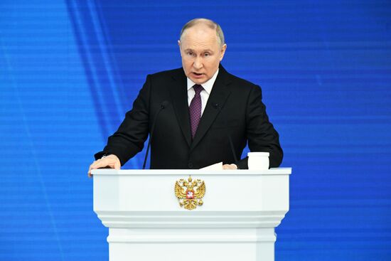 Russia Putin Federal Assembly Address