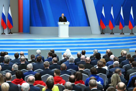 Russia Putin Federal Assembly Address