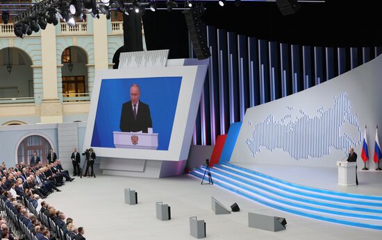 Russia Putin Federal Assembly Address