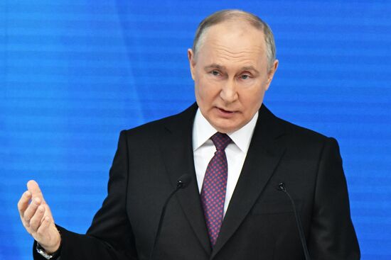 Russia Putin Federal Assembly Address