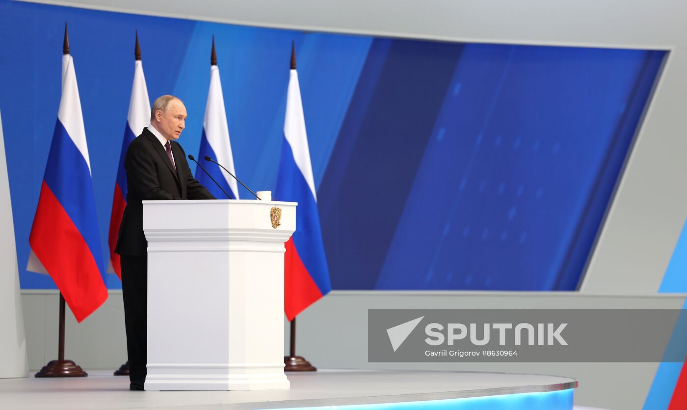 Russia Putin Federal Assembly Address