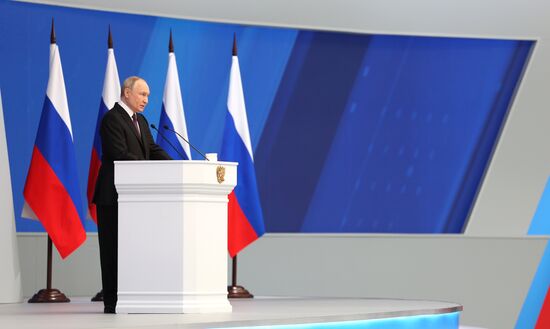 Russia Putin Federal Assembly Address