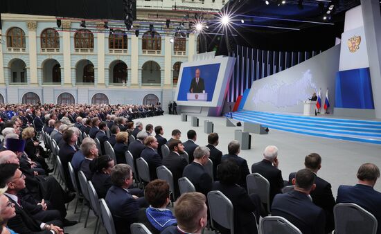 Russia Putin Federal Assembly Address