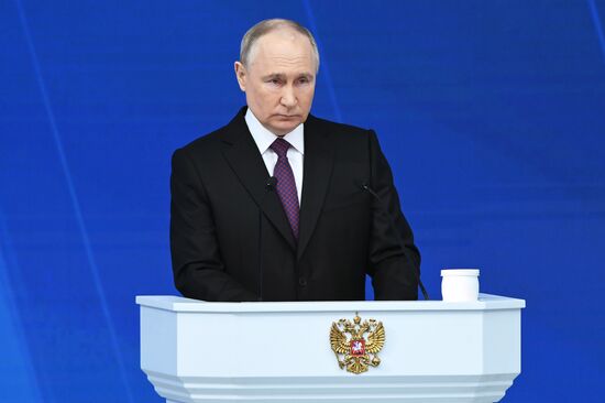 Russia Putin Federal Assembly Address