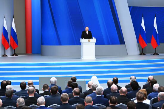 Russia Putin Federal Assembly Address