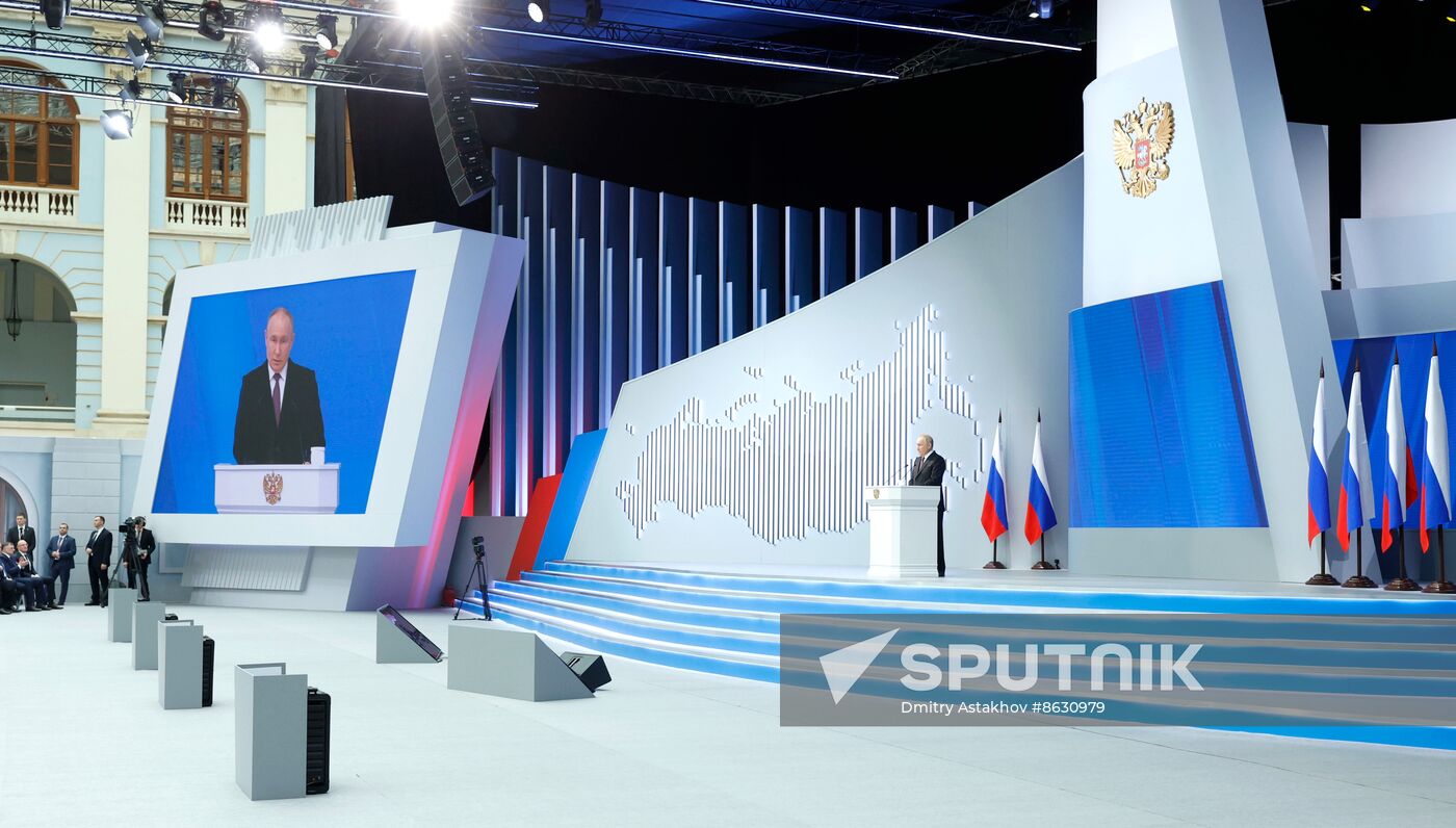 Russia Putin Federal Assembly Address