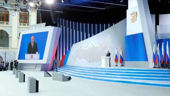 Russia Putin Federal Assembly Address