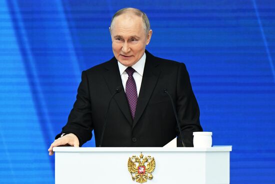 Russia Putin Federal Assembly Address