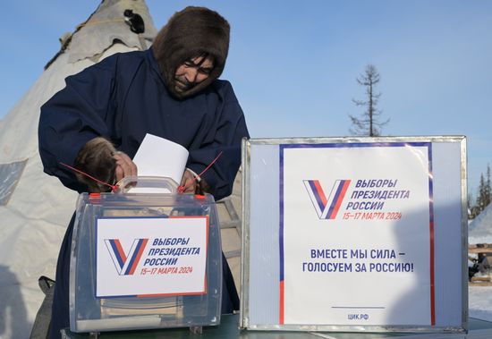 Russia Presidential Election Early Voting