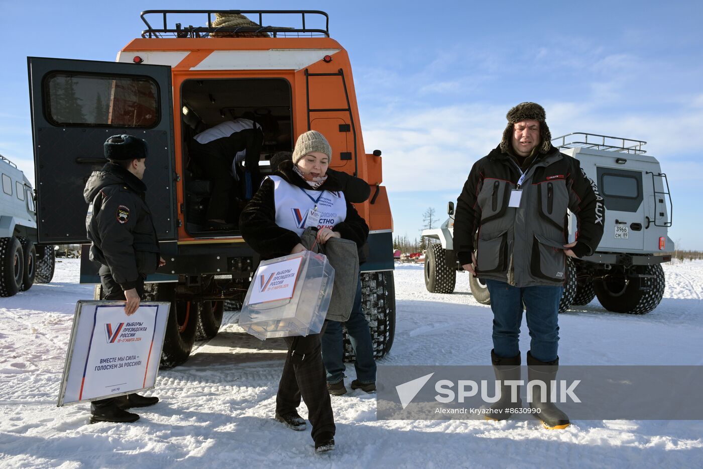 Russia Presidential Election Early Voting