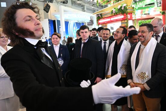 RUSSIA EXPO. Prime Minister and Foreign Minister of Yemen Ahmad Awad bin Mubarak visits Russia Expo